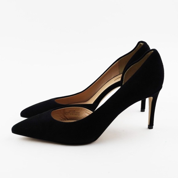 New J.CREW Lucie Pumps in Suede Black - Picture 6 of 7